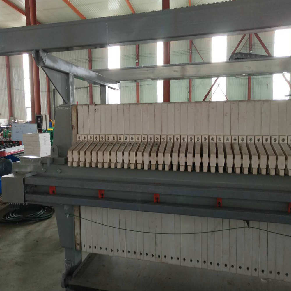 PLC Control Automatic Filter Press for Paper Industrial