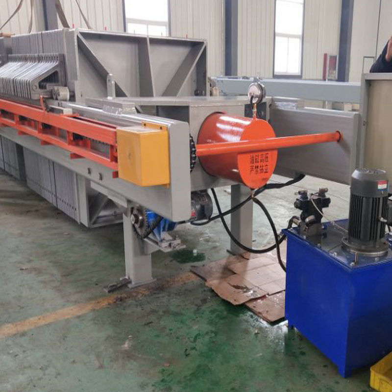 Automatic Washing Sludge Filter Press With convey table