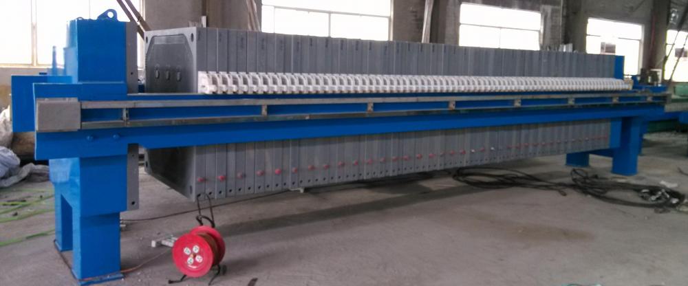 Filter Cloth Washing and Shaking System Filter Press
