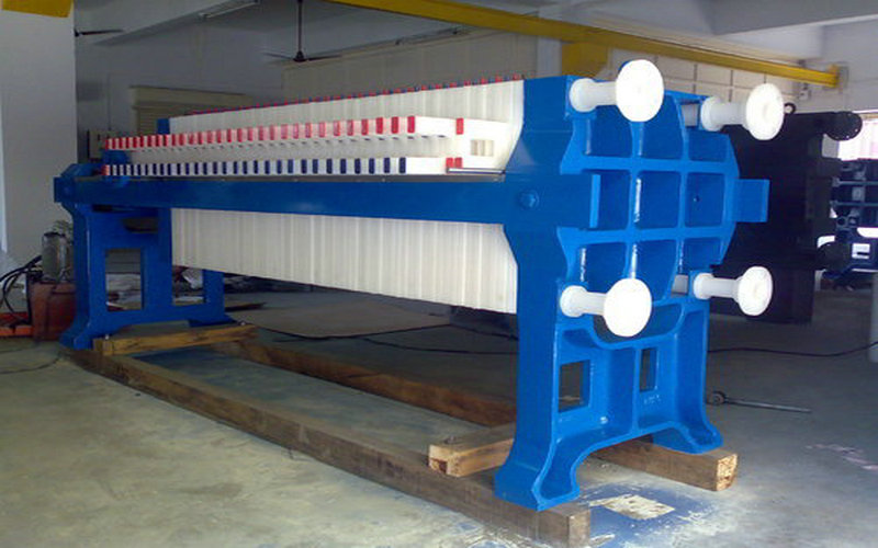 Filter-Cloth Washing Pottery Cast Iron Filter Press