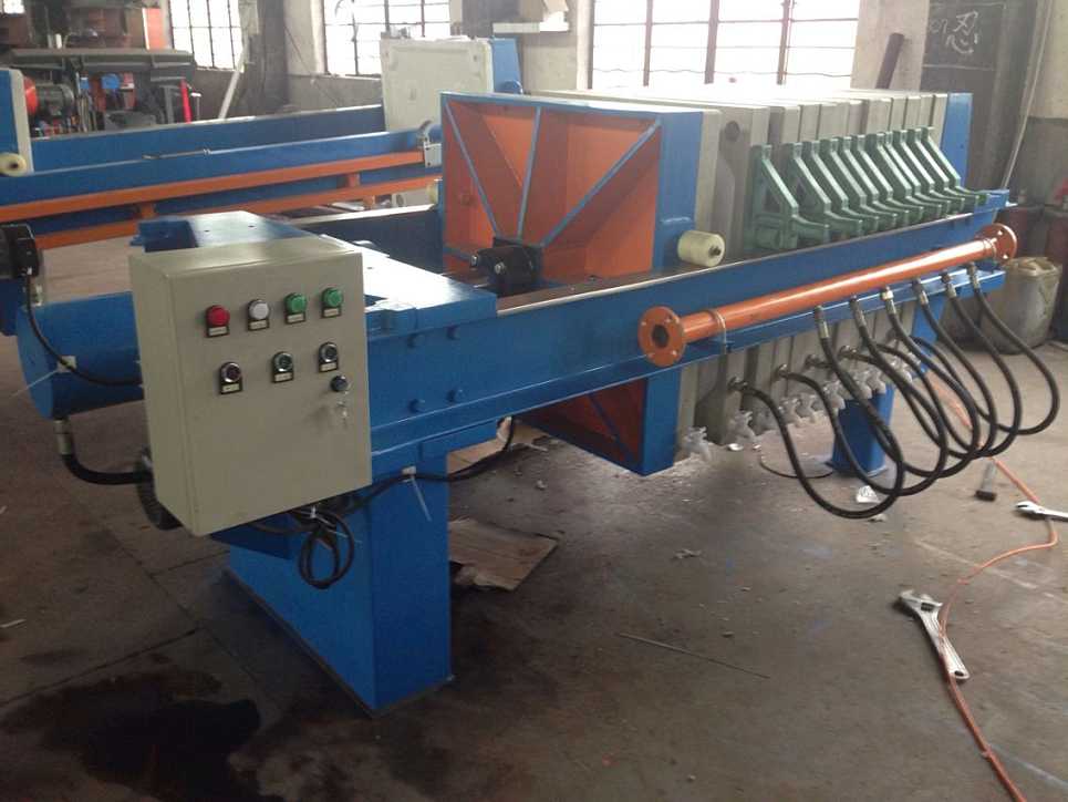 Filter-Cloth Washing Paper Industry Chamber Filter Press