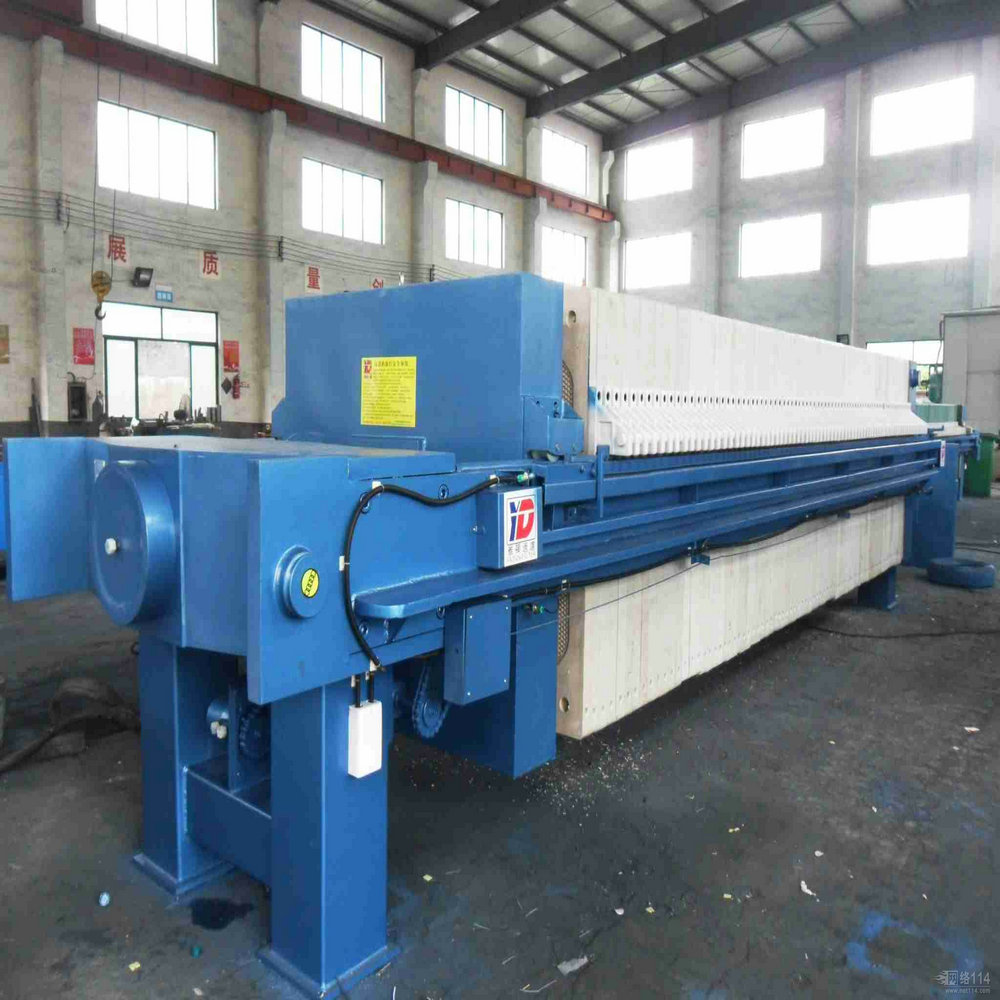 Hydraulic Driven Sugar Syrup Stainless Steel Filter Press