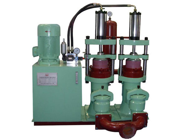High pressure hydraulic plunger pump for filter press