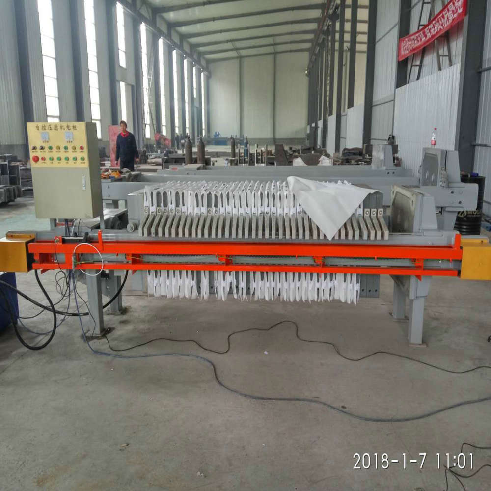 Hydraulic Chemical Industry Cast Iron Filter Press