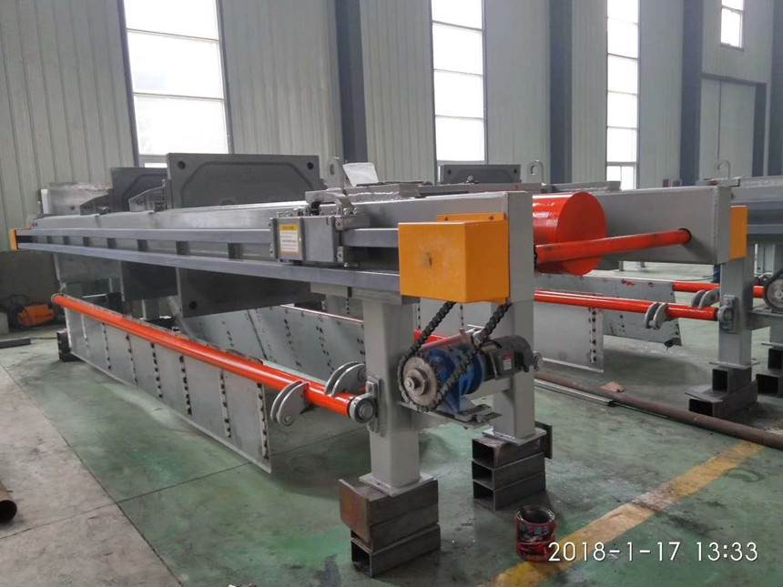 Small Chemical Plant Water Treatment Filter Press
