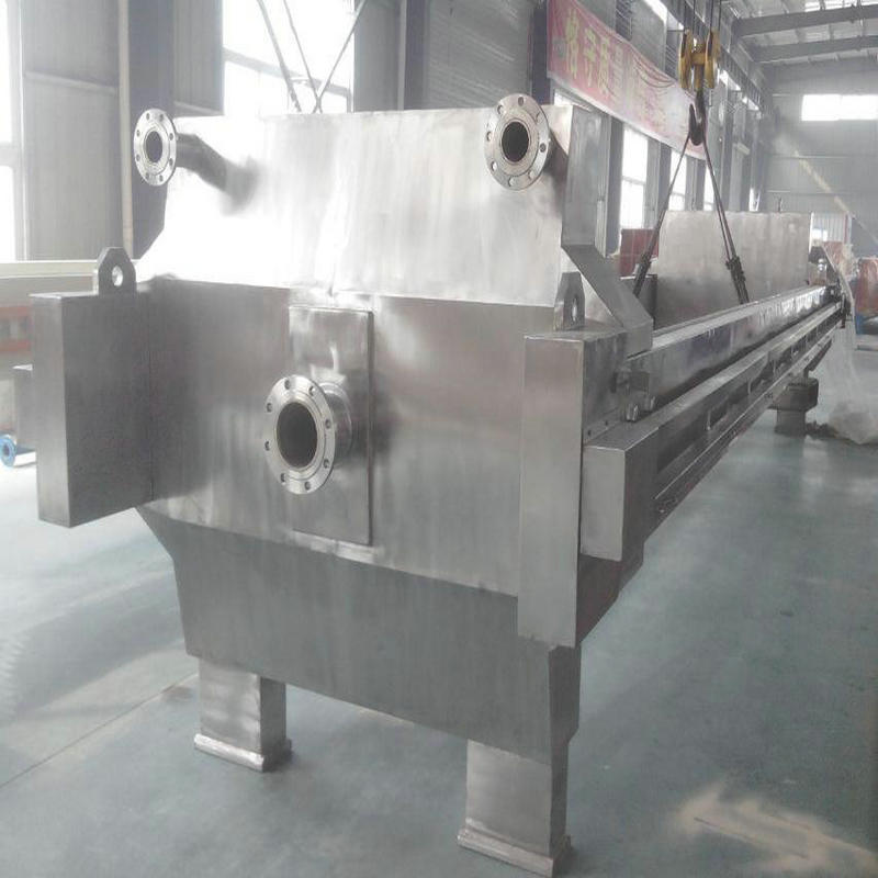 Casting Iron Waste Engine Lubrication Oil Filter Press