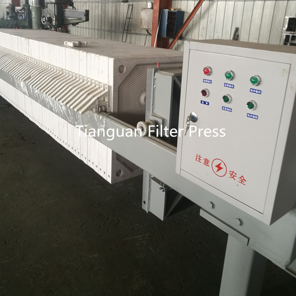 Hydraulic Plate Frame Filter Press Food Grade Starch