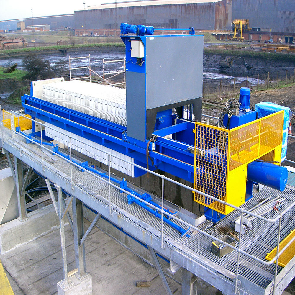 Cast Iron Material Filter Press Used For Metallurgy