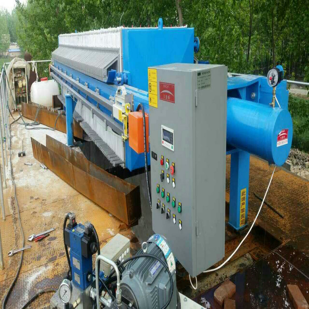 Automatic Sewage Chamber Filter Press In Industrial