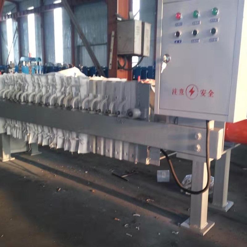 Fully automatic diaphragm clay slurries filter press 